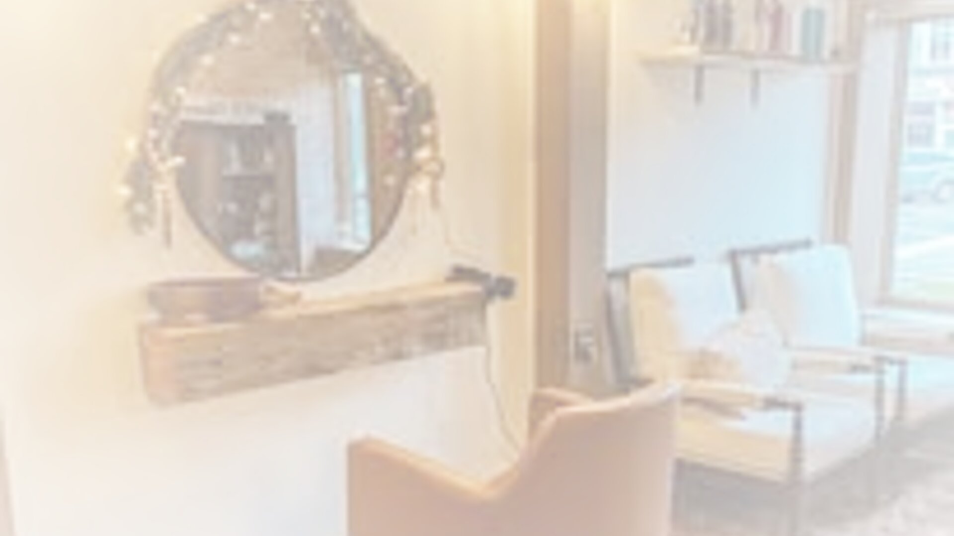 Inside Copper Pig Cuts salon in Greene, NY